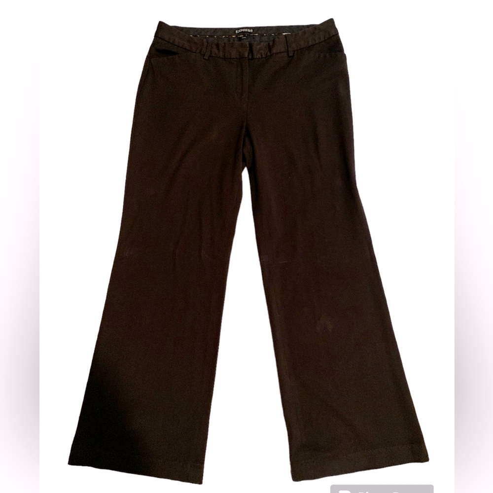 Express Editor pants. Dark Brown. Size 12.
